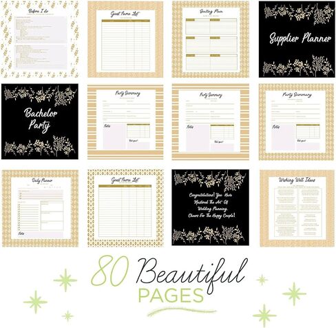 Wedding Planner and Organizer - Organizing my Dream Wedding Edition Includes Checklists and Essentials Tools to Plan Everything Perfectly As You And Your Fiance Head Up To Tie The Knot in Saudi Arabia