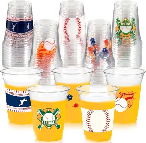 50 Pack Basketball Cups 12 Oz - Disposable Plastic Drinking Snack Cups for Basketball Party Supplies Bulk Drink Wine Coffee for Birthday Holiday Sports Favors Dinnerware Decoration in Saudi Arabia