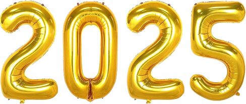 2025 Balloons Red, 16 Inch 2025 Balloons Number, Large 2025 Balloon Numbers for Graduation Party Decorations, 2025 Balloons Graduation for Class of 2025 Decorations in Kuwait