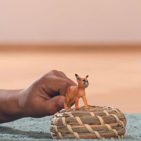 Schleich Wild Life Female Caracal Toy Fusure - لعبة حيوانية أصيلة ومفصلة للغاية ، متينة للتعليم واللعب المرح ، لعبة مثالية للبنين والبنات ، الذين تتراوح أعمارهم بين 3+ in Saudi Arabia