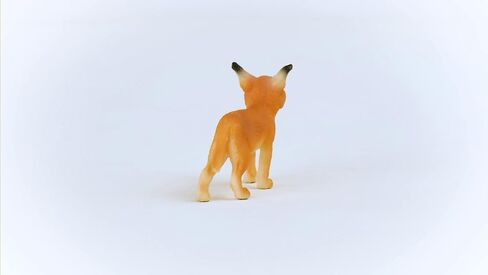 Schleich Wild Life Female Caracal Toy Fusure - لعبة حيوانية أصيلة ومفصلة للغاية ، متينة للتعليم واللعب المرح ، لعبة مثالية للبنين والبنات ، الذين تتراوح أعمارهم بين 3+ in Saudi Arabia