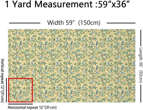 Feelyou Green Peacock tepholstery Accords for Chairs Fird Tropical Birds Fabric by the Yard Farmhouse Garden Decorative Voreproof Viropic More Tropical More in Kuwait