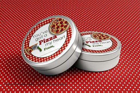 You Make My Heart Pop Fun Popcorn Themed Valentine Party Favor Sticker Labels for Kids, 40 2" Party Circle Stickers by AmandaCreation, Great for Classroom Valentines, Envelope Seals, Gifts, Treats in Saudi Arabia