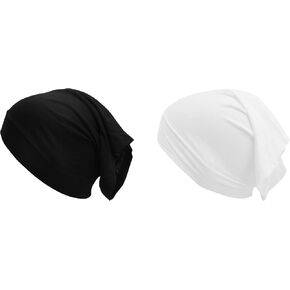 TheHijabStore.com قبعة نسائية قابلة للتمدد تحت الوشاح، غطاء رأس مريح من الجيرسيه - قبعة أنبوبية تفتح على طرفين in Kuwait