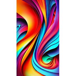 ZHUMUTO Large 5D Diamond Art Painting Kits for Adults,15.7x27.5inch Abstract Colorful B DIY Full Round Drill Diamond Dots Large Size,Big Gem Art and Crafts for Home Wall Decor Gifts