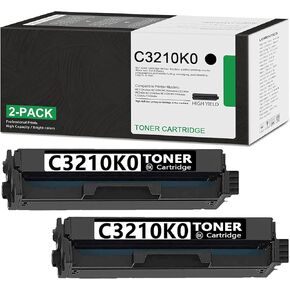 C3210K0 Toner Cartridge High Yield LVE: Compatible 2 Pack C3210K0 Toner Cartridge Replacement for Lexmark C3210K0 C3426dw C3224dw MC3426adw MC3224dwe MC3224adwe MC3326adwe Printer Ink, Black