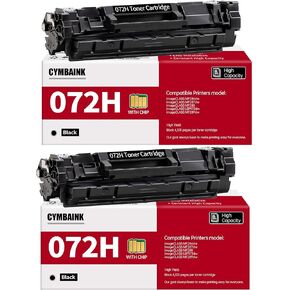 (with Chip) Replacement for Compatible 072H 072 Toner Cartridge Replacement for Canon 072 Toner imageCLASS MF284dw MF287dw MF280 Series and LBP172dw MF289dw Printer