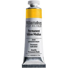 Williamsburg Artist Oil Colors by GOLDEN, Brilliant Yellow Pale, 150 ml tube, Professional Oil Paint, Opaque