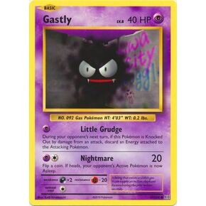 Pokemon - Gastly (47/108) - Evolutions xy