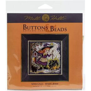 Mill Hill Conster Cross Stitch Witches ، Multi