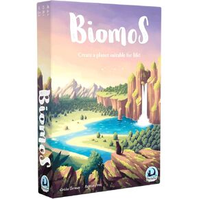 Northstar Game Studio Biomos Board Game | Easy to Learn Strategy Game for Adults, Kids, Families, Couples or Solo | Create Planets Filled with Life | 1-4 Players - 20 mins - Age 8+