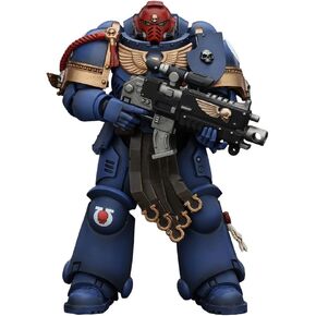 JOYTOY Warhammer 40,000 1/18 Action Figure Ultramarines Lieutenant Titus Collection Model Birthday Gifts