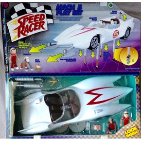 Speed ​​Racer Mach V playet مع شخصيات الحصرية و chim chim