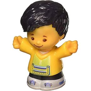 Replacement Part for Fisher-Price Little People Big Helpers Family - FTL15 ~ Replacement Asian Dad Figure ~ Black Hair