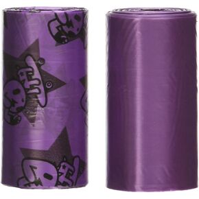 Nandog Pet Gear Nandog Doki Toki Waste Bag Replacements (16 Pack), Purple
