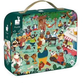 Janod 54 Piece Bear Family Jigsaw Puzzle - Ages 5+ - J02668