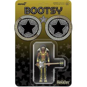 Super7 Bootsy Collins تفاعل الأشكال الموجة 03 - Footsy Collins (Glow) الشكل