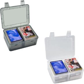 FULLCASE Card Case Holder Compatible with Baseball Football Sports Cards Game, Trading Card Storage Also for PM TCG/for MTG/for C.A.H/for Topps Display Collector Organizer(Box Only)