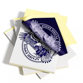 3 Inch Tattoo Transfer Paper Compatible for Phomemo/Memoqueen TP31 Tattoo Stencil Printer, 3.15" x 5.24" Transfer Stencil Paper, 100Pcs, Ideal for Tattoo Enthusias/Beginners/Artists
