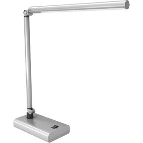 مصباح مكتب LED - ضوء القراءة المعاصر مع 36 مصابيح LED و 2 أذرع قابلة للتعديل الصلبة للمنزل أو المكتب أو السرير أو غرفة النوم - بواسطة Home الفخمة (أبيض)