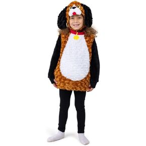 Dress Up America Puppy Costume - Dog Costume for Toddlers - Plush Baby Puppy Costume Outfit - Halloween Doggie Dress Up