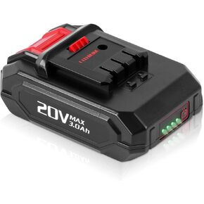 DSANKE 20V 6.0Ah Lithium-Ion Battery Replace for KIMO 20V Battery, Compatible with KIMO 20V Drill Driver, Leaf Blower, Angle Grinder, Reciprocating Saw, Oscillating Tool, Brad Nailer,Fast Charge
