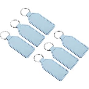 PATIKIL SUBLIMATION KEYCRING BLANKS KEY FOB DIY