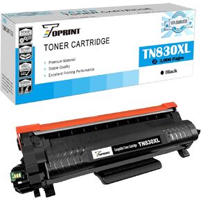TN830XL TN-830XL Compatible Toner Cartridge Black High Capacity for Brother Printer HL-L2400D L2405W L2420DW L2460DW L2865DW L2467DW DCP-L2640DW L2647DW L2760DW L2820DWXL MFC-L2900DW L2900DWXL