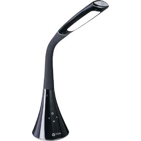 مصباح مكتب LED Ottlite Swerve مع شحن USB ، 3 أوضاع ملونة ، ضوء Clearsun LED طويل الأمد ، رقبة مرنة ، لمسة نشطة ، ضوء القراءة ، الرقبة المرنة ، ضوء المكتب للمكتب المنزلي ، حامل الضوء