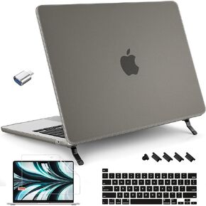 علبة Tuiklol لـ MacBook Pro 13 Inch 2022 2021 2020 الإصدار M2 A2338 M1 A2251 A2289 ، علبة قذيفة صلبة من البلاستيك مع غطاء لوحة مفاتيح لـ MacBook Rro 13.3 'Touch Bar ، Gary ، Gary