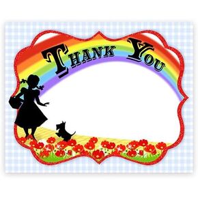 Wizard Thank You Cards - 10 Thank You Note Cards + 10 Envelopes