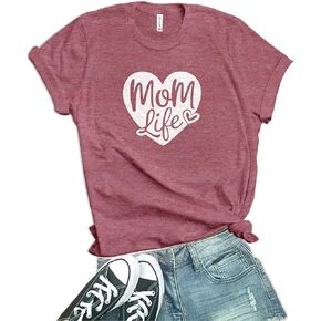 Decrum Im Moms Favorite T Shirt - Sarcastic Graphic Funny T Shirts for Women
