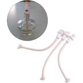 7Pcs Candle Wick Centering Devices,Ceramic Holders Torch lamp Kerosene lamp Oil Candle Lamp Fiber Glass Heat Kerosene Wick