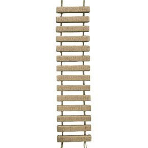 Cat Bridge Ladder and Climbing Frame - Perfect Cat Climber and Furniture - Ideal for Playful Cats (L-40inch-100cm) (Wood, 100cm)