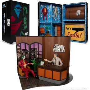 McFarlane Toys - DC Multiverse Joker Movie (مجموعة محدودة الطبعة Deluxe Collector - Live with Murray Franklin)