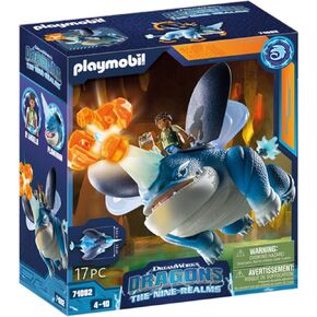 Playmobil Dragons Nine Realms: Plowhorn & D'Angelo