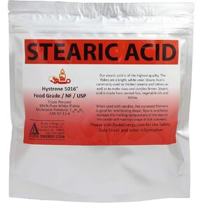 Duda Energy 8 Oz Hystrene 5016 Commercial Commercial Stearic Food Food Food Flakes ، Model: Stear08