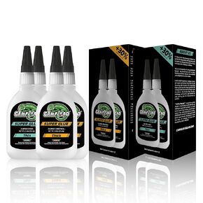 الغراء الفائق الرقيق والسميك ، 4.6 أوقية cyanoacrylate (CA) الغراء ، كبسولات إضافية و microtips ، 2610 PSI عالية القوة اللاصقة للبلاستيك ، الخشب ، المعدن ، الإصلاح العام ، فجوة كبيرة