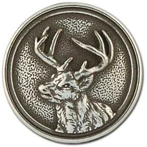 Tandy Leather Wildlife Concho Deer 1-1/8 "(29 مم) 7972-05