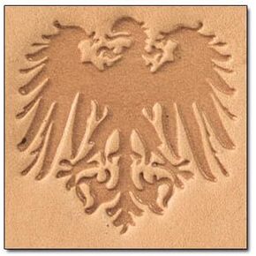 Tandy Leather Craftool� 3-D Stamp Crest 8663-00