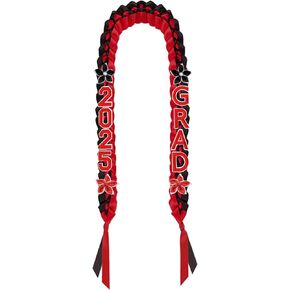 التخرج Leis 2025 Money Lei Lei Braided Ribbon Grad Leis for High School College College Tregulege Trealace Congrats Grad Decor Party Supplies