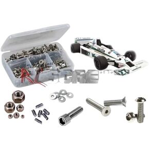 RCSCREWZ Stainst Steel Kit LOS104 متوافق مع Team 8ight-X 1/8 BUGGY (TLR04007)