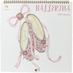 Exquisite Shoes 2025 Spiral Wall Calendar
