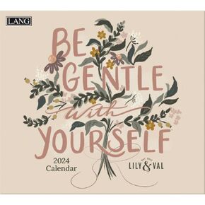 LANG Be Gentle With Yourself 2025 Wall Calendar (25991002019)