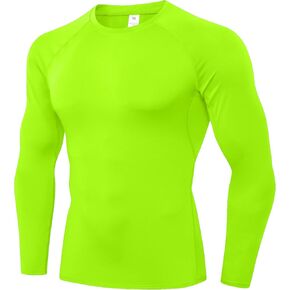 SPVISE 1 or 3 Pack Men's Compression Shirts Long Sleeve Workout Gym T-Shirt Running Top Cool Dry Sports Baselayer Undershirts