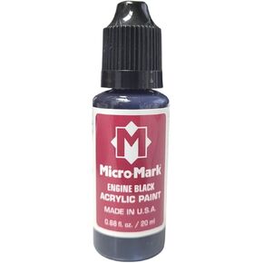Micro-Mark Engine Black Paint ، 20 مل