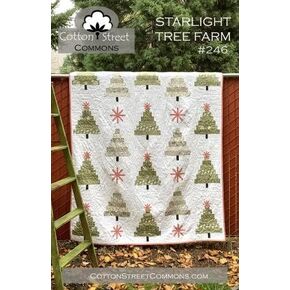 Cotton Street Commons Starlight Tree Farm Pattern, Multi