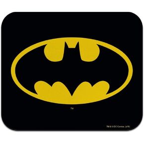 Batman Classic Bat Shield Logo Low Profile Thin Rubber Mouse Pad Mousepad