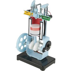 Engine Model, Engine Model Gasoline Engine Model Educational Toys for Education Instrument Mini Internal Combustion Engine Model