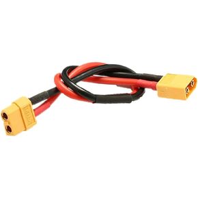 1pc xt60 ذكر لموصل أنثى xt60 مع سلك سيليكون 0.5m 12awg للبطارية المحمولة للطاقة الشمسية (W64-1)